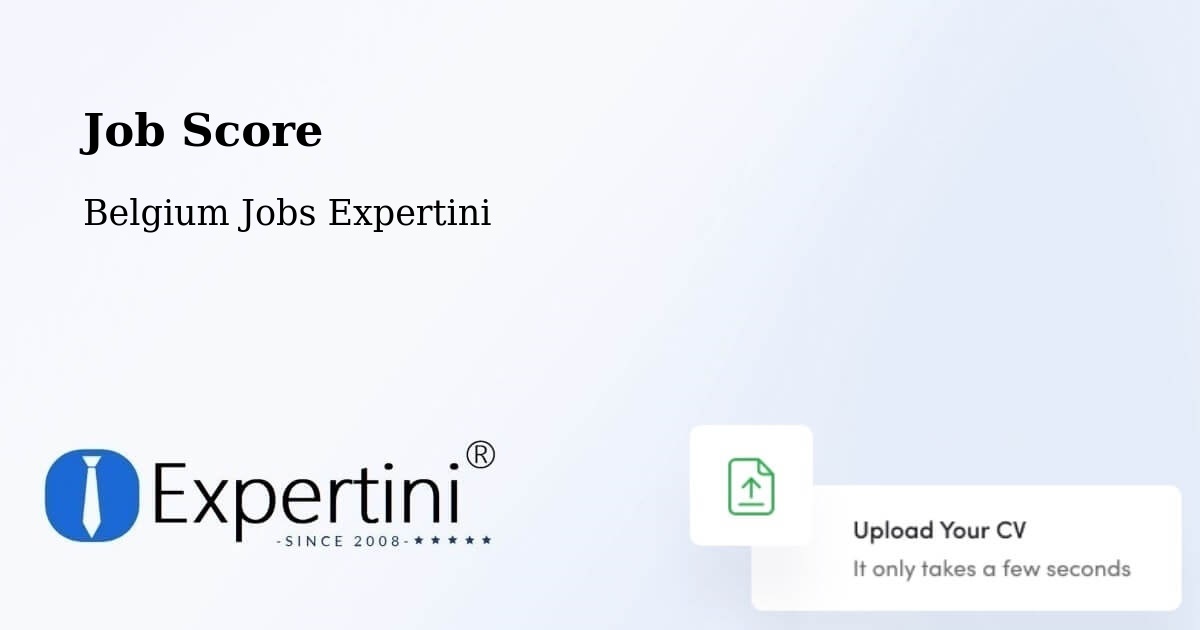 Job Score & Job Description Score Tool – Beernem - Belgium Jobs Expertini